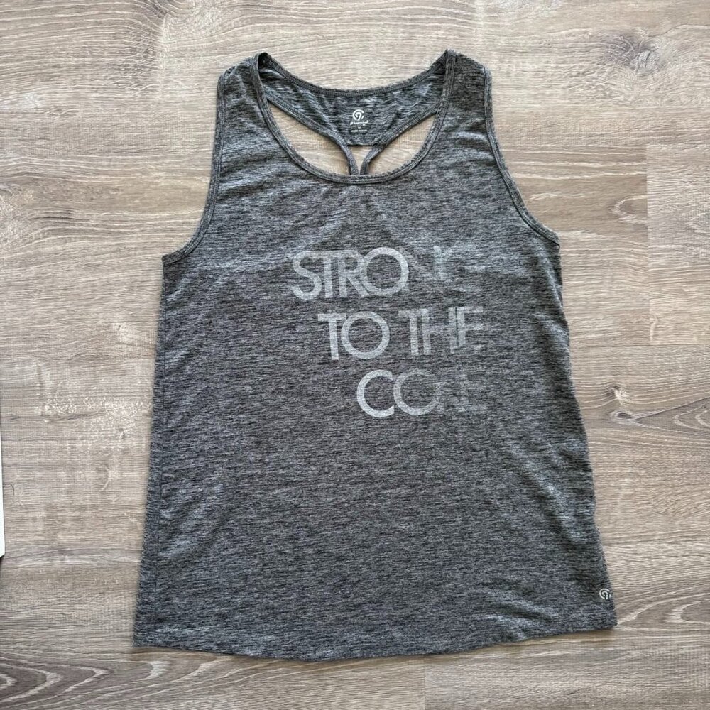 Champion Strong To The Core Racerback Muscle Tank | Athletic Fitness | Size Med